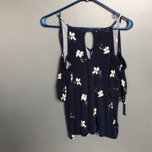 Cold shoulder T-shirt